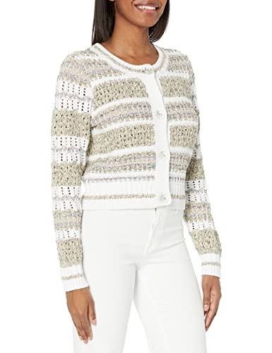 Ramy Brook Women's Carmen Sequin Knit Cardigan Sweater, Multi #TOP30