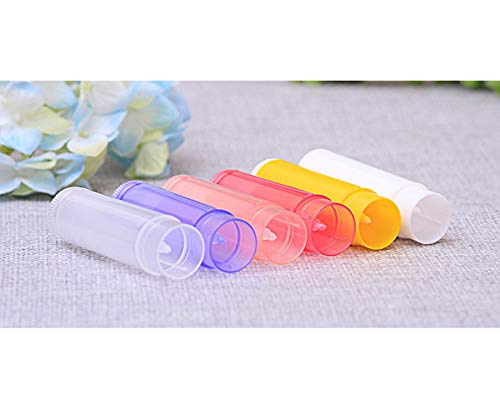 DXIA 35 Stks Lege lippenstift, Lip Balm Container Tubes, Tube Houder, DIY Lege Kleurrijke Lip Balm Lippenstift Container… - Image 6