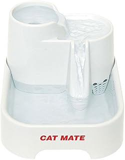 Pet Mate 2073125 Poidło Fontanna dla Kotów, 2l, Biały