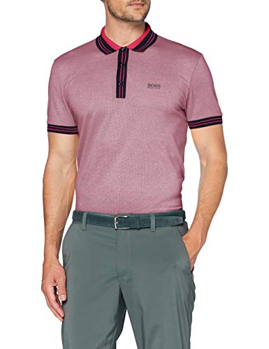 Preisvergleich Produktbild BOSS Herren Paddy 2 Polohemd, Bright Pink, M