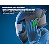Axor x Altor Apex Smart Bluetooth ECE DOT ISI Certified Full Face Helmet for Bike – Swipe Control, Voice Assistant, Turn-by-Turn Navigation and Dual Visor-Black-XL