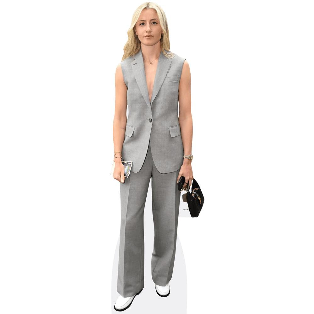 Celebrity Cutouts Mini Size Cutout Leah Williamson (Grey Outfit)