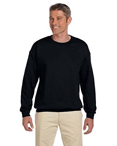 Gildan Men's Heavyweight Waistband Sweatshirt, Black, 3XL