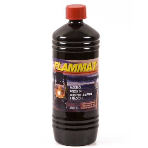 6Pack Scented Citronella Lantern Torch and Lamp Oil in 1L - Citronella Oil for Garden Burners, Garden Torches, Oil Lamps, Tiki Torches - Insect Repelling Citronella Oil for Outdoor Lamps