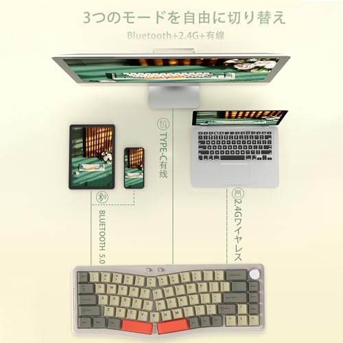 ATTACK SHARK AKS068proゲーミングキーボード の商品画像 7