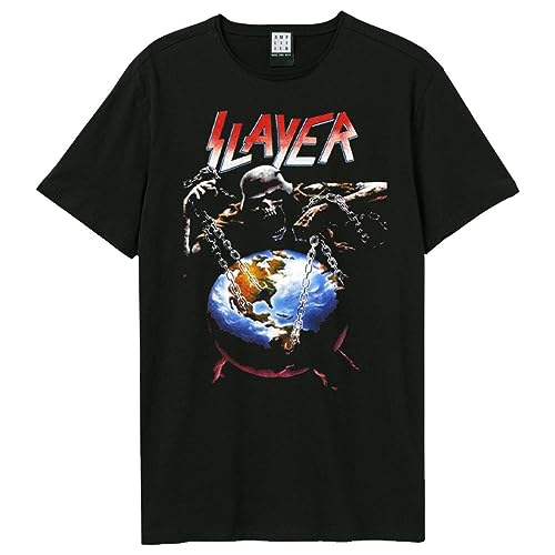 T-shirt Slayer coton respirant résistant aux lavages vêtement groupe metal
