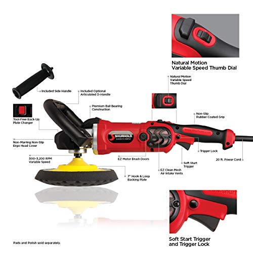 Shurhold 3400 Pro Rotary Polisher
