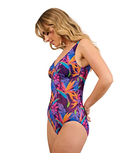 Kiniki Women's Tan Through Support Top Swimsuit (5th Generation)2