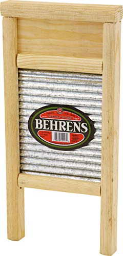 Behrens 7.25 in. W x 14.5 in. L Galvanized Steel Scrub Surface Washboard