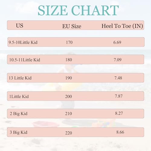 Image of Toddler Clogs Kids Water Children Shoes Boys Girls Sandals Slippers Garden for Little Big Kids Summer Indoor Outdoor Beach Pool