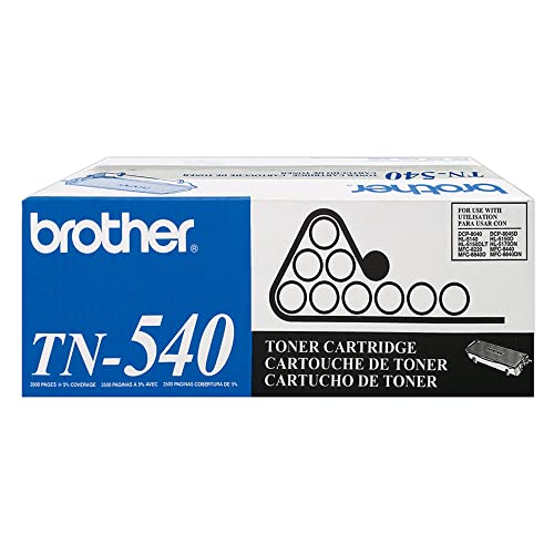 Brother TN540 5140 5150 5170 8220 8040 8045 Toner -Cartridge (Black) in Retail Packaging - image 1