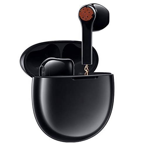 Auriculares inalámbricos Bluetooth, Auriculares inalámbricos 3D estéreo HD, emparejamiento automático para Llamadas binaurales, con Estuche de Carga portátil para Samsung/iPhone/AirPods