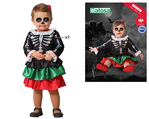 Atosa Déguisement Squelette Mexicain Costume