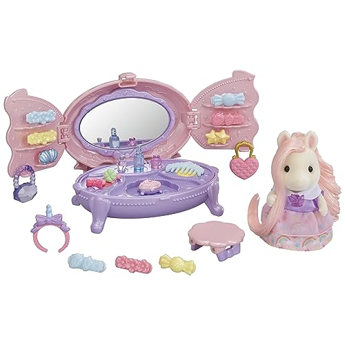 Sylvanian Families Pony's Vanity Dresser Set -dollhouse playset 5704, Multicolor - Image 3