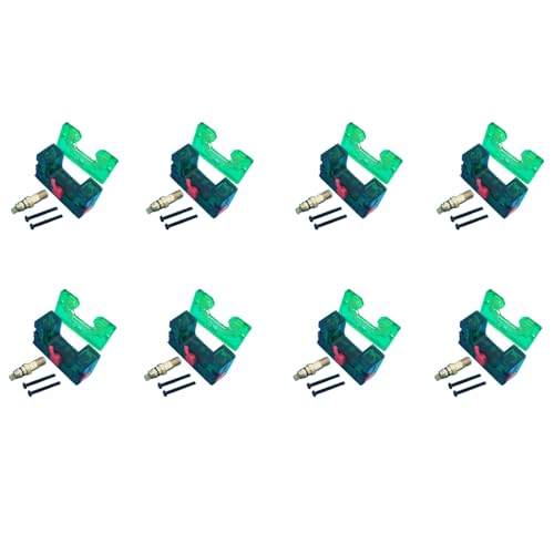 Coavoo E2 Oil Box Self-Lubricating Slider 8pcs E2 Oil Box Assembly Accessories for EGH25CA / EGW25CC Linear Slider Block HIWIN Size Slider, Clean and Environmentally Friendly.