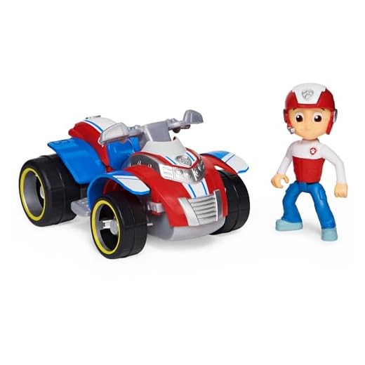 Paw Patrol, Quad di Salvataggio di Ryder, Veicolo e Personaggio Ryder, Giochi Bambini, 3+ Anni
