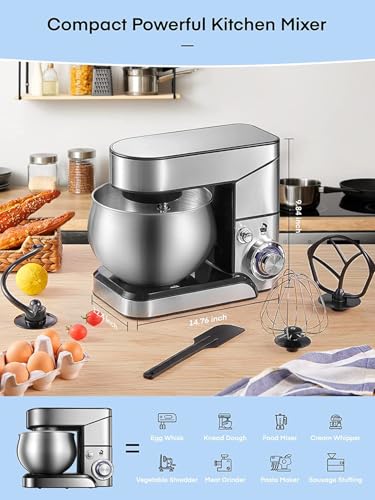 Royalty Line - Appliances - Kitchen Appliance - All Items - Royalty Line 3in1 Standmixer, Blender, Meat Grinder - 2500W Max - Image 6