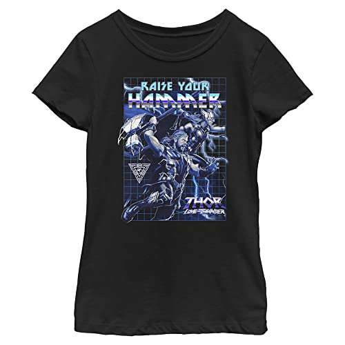 T-shirt Thor Marvel fille idéal pour l'école et les loisirs