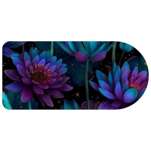 Tapis de souris de jeu grand format avec base en caoutchouc antidérapante