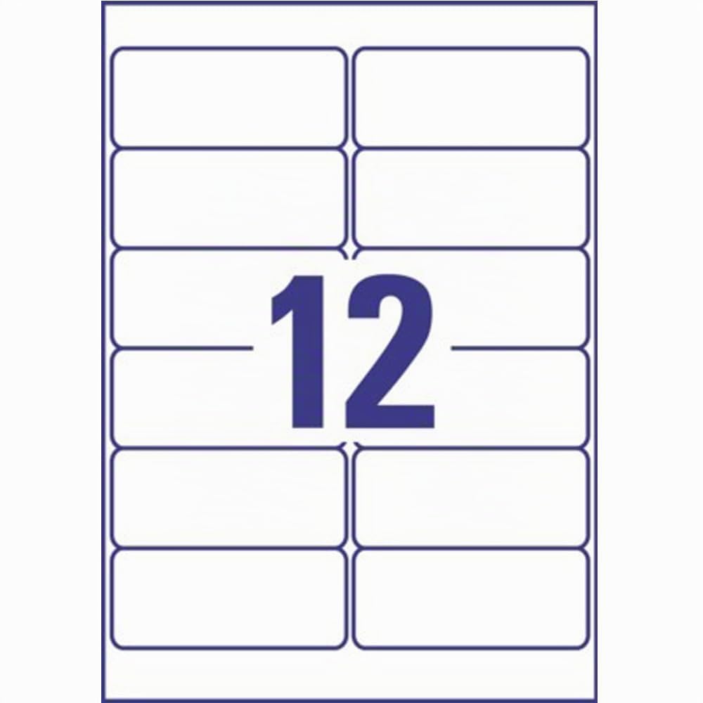 Avery L4776-20 Etiquettes 99, 1 x 42, 3 mm Blanc