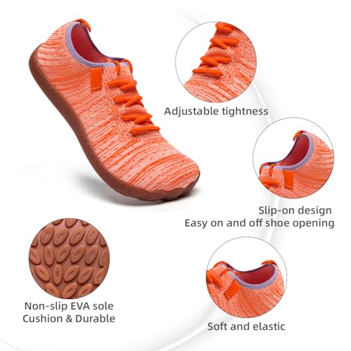 Image of DLWKIPV Mens Barefoot Shoes Wide Toe Box Zero Drop Non Slip Sports Running Walking Athletic Footwear Workout Trail Grounding Lightweight Outdoor Casual Fashion Sneakers