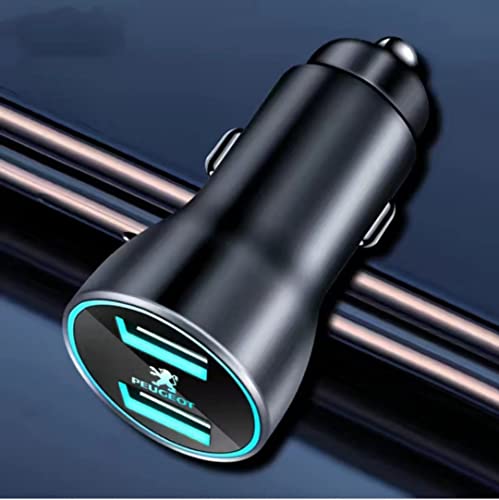 vW[ ԍڏ[d VK[\Pbg USB 2|[gSUV 308 208 2008 3008 5008 J[`[W[ v4.8Ad}[d 12V/24V USB ^Bꂽԍڏ[d X}z [d Android/iOSΉ (vW[,