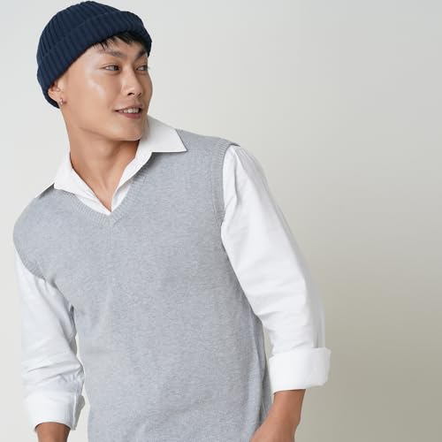 Image of Globus Men Sweater Vest (GS569219 White S)