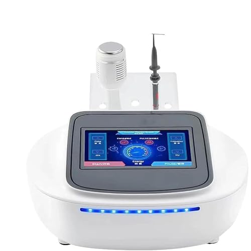 Dispositivo de eliminación de venas varicosas, tratamiento de alta frecuencia para arañas vasculares con pantalla táctil y aguja estéril, modo dual para terapia de vasos sanguíneos