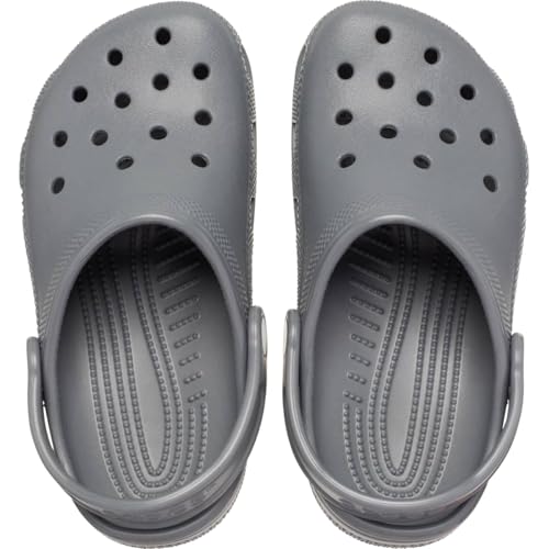 Image of Crocs Kids' Classic Clog, Slate Grey /Slate Grey, 3 Little Kid
