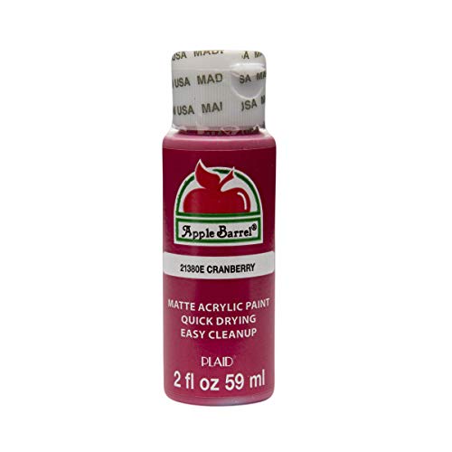 Image of Apple Barrel Acrylic Paint in Assorted Colors (2 oz), 21380, Cranberry