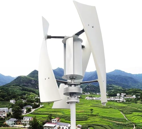 Aerogenerador Vertical 16000W 20000W 12V/24V48V/220V Turbina Eólica Energía Libre Levitacion Magnetica Generador Viento Instalacion Eolica Domestica con Controlador(20000W,220V)