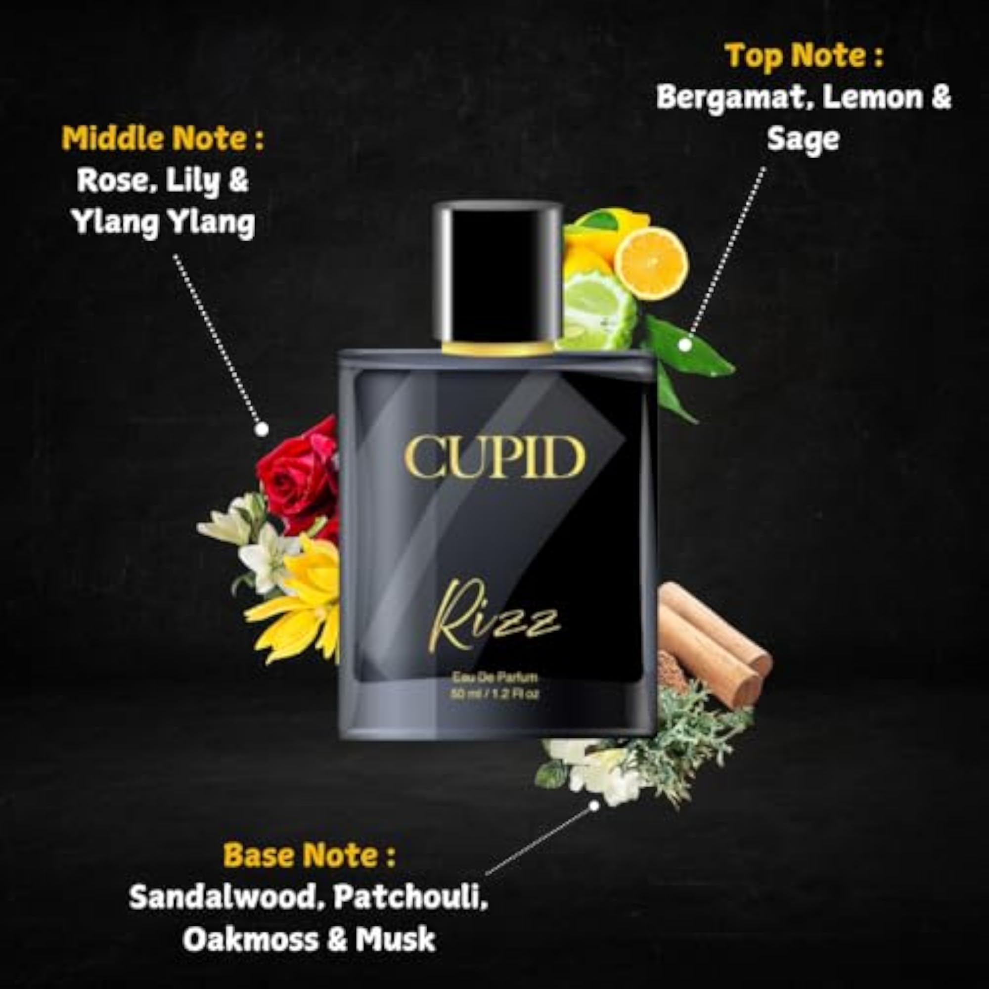 Rizz Perfume EDP for Men 50ML
