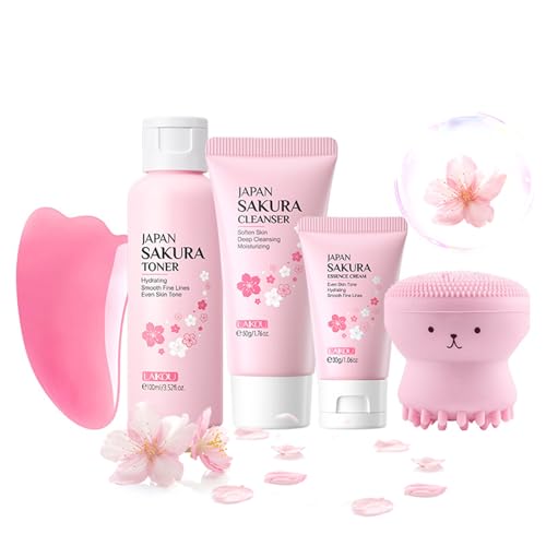 Skincare Set For Teenage Girls Gifts,Sakura Face Care Gift Set,Be...