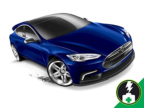 ミニカー Hot Wheels Tesla Model S STH Amazon.com: Hot Wheels Super Treasure Hunt Tesla Models S