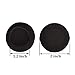 Sunmns 2 Inch Foam Pad EarPad Ear Cover Compatible with Sony Sennheiser Philips Headphone, 5 Pairs , Black