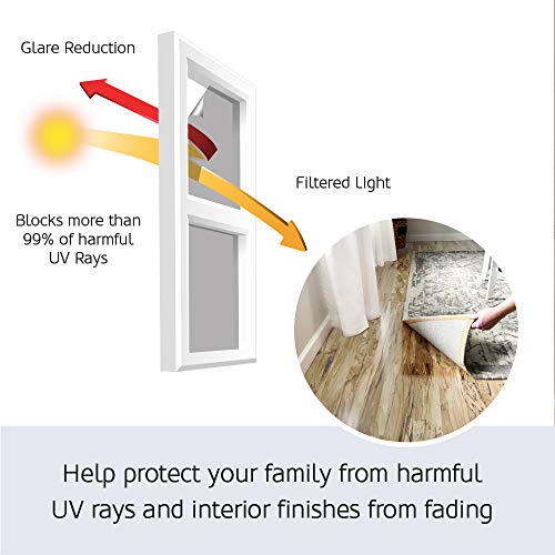 Gila Decorative Waterfall Diy Residential Window Film Static Cling No Glue No Adhesive 3Ft X 6.5Ft (36In X 78In) (19.5 Sq Ft) #TOP5