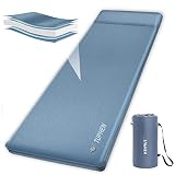 tuphen Self Inflating Sleeping Pad for Camping - Ultra Thick Memory Foam Camping Pad - Sleeping Mat