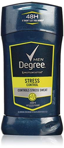 Degree Men MotionSense Anti-Perspirant Stick, Stress Control, 2.7 Ounce, Pack of 2