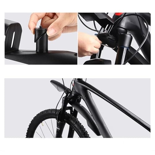 Guardabarros de ciclismo contra salpicaduras de grava en montaña 7