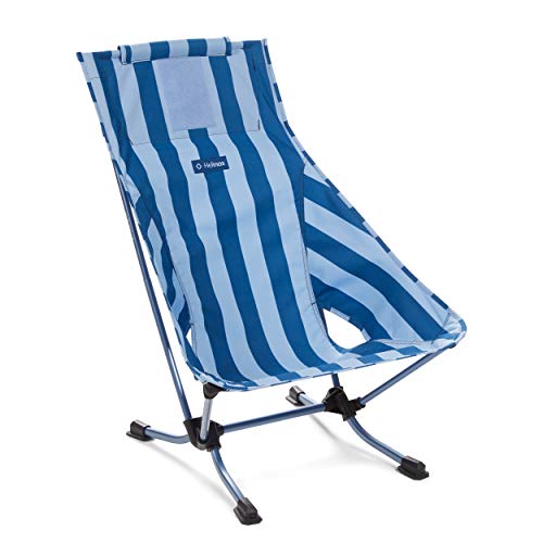 Helinox Beach Stuhl Blue Stripe/Navy 2020 Campingstuhl