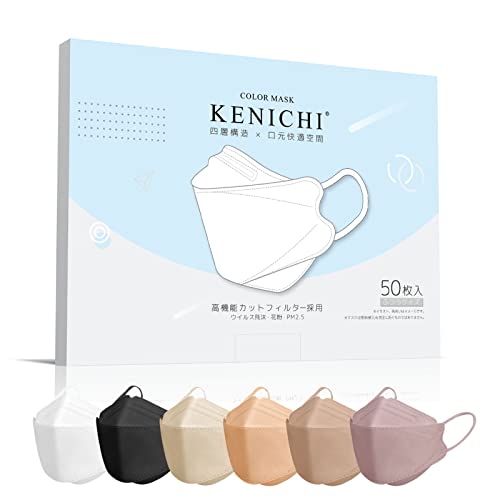 [Kenichi] }XN sDz ̃}XN 50 5*10 KF94 3d}XN  q l J[}XN 4w\ ĝ Kl܂ɂ ₷ gɕtȂ ɂȂȂ (AvRbg(50))