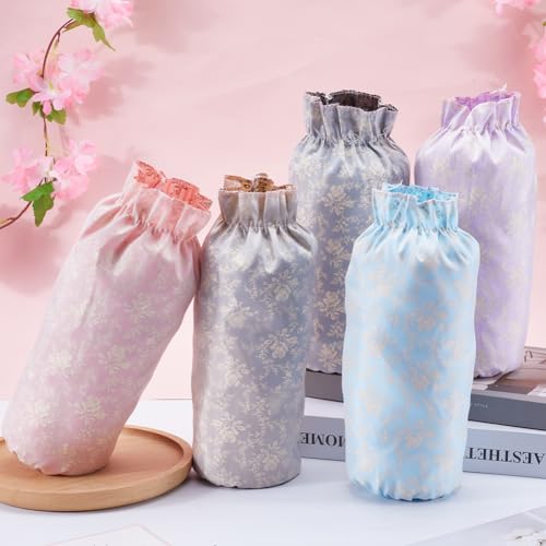 GORGECRAFT 5 works Stain Resistant Sleeves Kitchen Oilproof Arm Sleeves Covers Protector Waterproof Winter Double Layer Oversleeves Cleaning Accessories for Women Work Dish Washing - Image 4