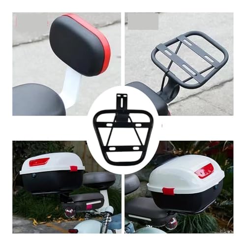 Support de coffre moto polyvalent arrière à charge élevée stable
