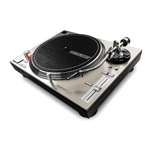Reloop RP-7000 MK2 Professional Upper Torque Turntable System, Silver