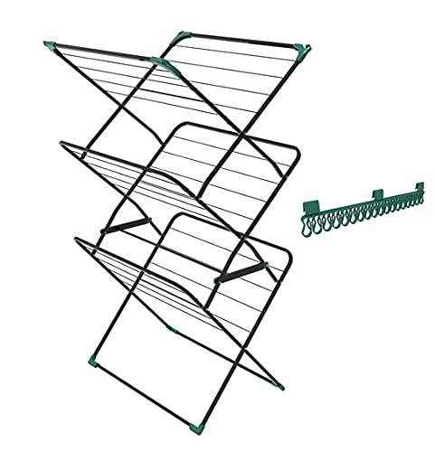 BETTER AUTO LOCK 21M 3 TIER SQUARE AIRER - Includes Sock Clip