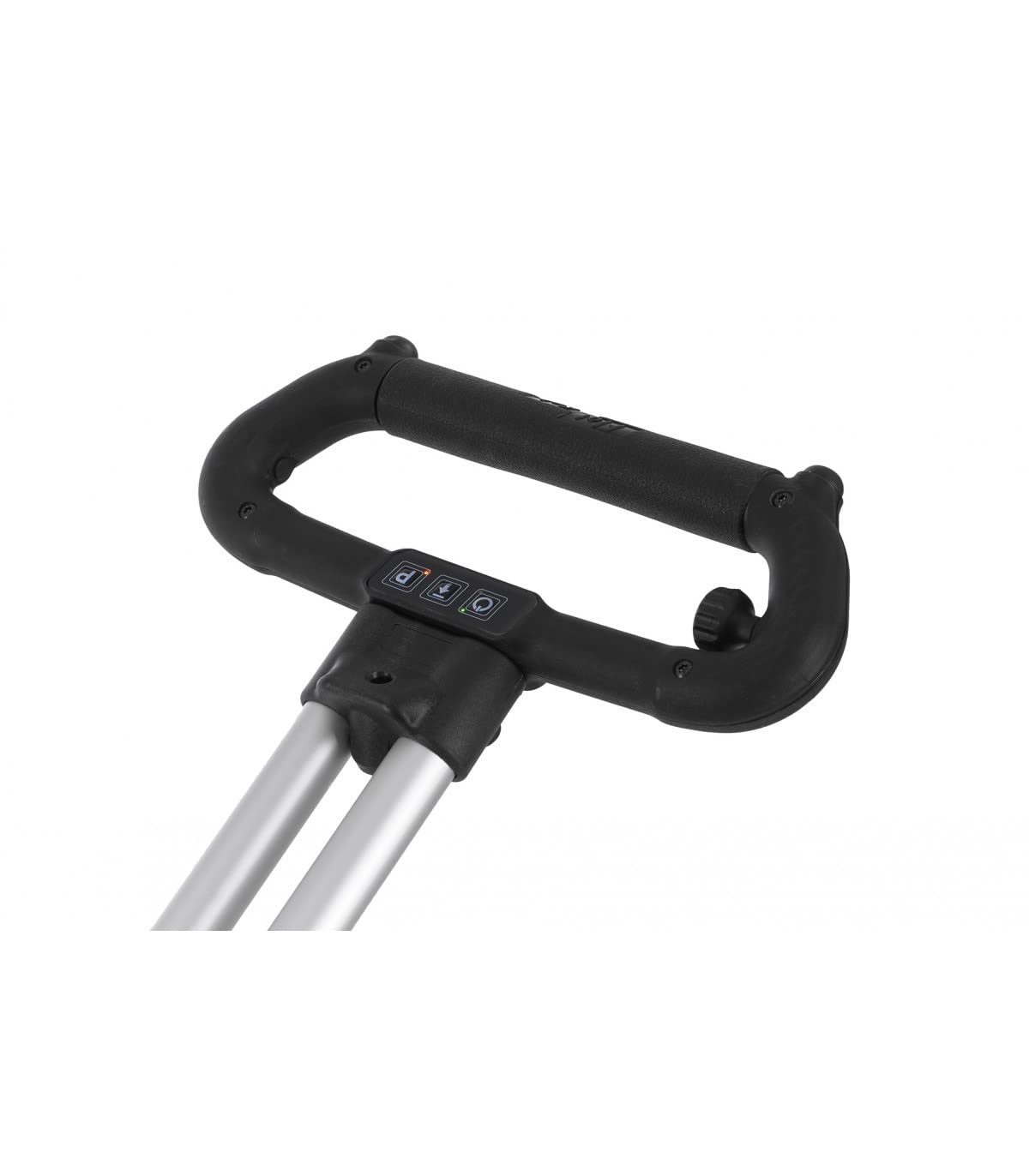 FLAT CAT Carro de golf eléctrico Gear Silver plegable en aluminio anodizado y fibra de vidrio ¤ Batería Li-Fe 36 agujeros ¤ Freno Motor, velocidad memorable ¤ Peso 7,4 kg ¤ Funda de protección.