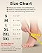 KEMFORD Ankle Compression Sleeve - 1-Pair, Plantar Fasciitis Braces - Open Toe Compression Socks for Swelling, Sprain, Neuropathy, Foot Arch Support for Men and Women - 20-30mmhg, M, Black