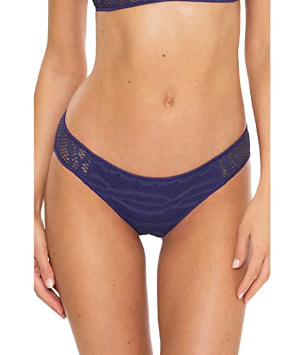 Image of Becca by Rebecca Virtue Adela Tab Side Hipster Bikini Bottom, Starry Night, XS