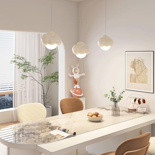 Lámpara LED moderna colgante para techo de dormitorio con pantalla esférica 8