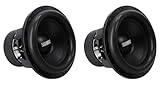 Sundown Audio X-15 V.3 D1 5000-Watt Peak/2500-Watt RMS 15 in Car Subwoofer, Dual 1-Ohm DVC, Mega-Roll Surround, High Excursion Motor Structure, for Deep Bass Vehicle Systems, 2-Piece